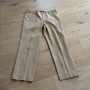 Lauren Ralph Lauren Trousers Khaki Pants Women's Size 10 Classic Neutral Office
